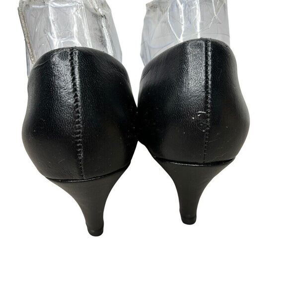 Air Step Vintage "UNION MADE AFL-CIO CLC" seal Black Heel Womens Size 7.5 Wide - Picture 6 of 12